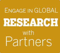 Engage in global research with international partner institutes