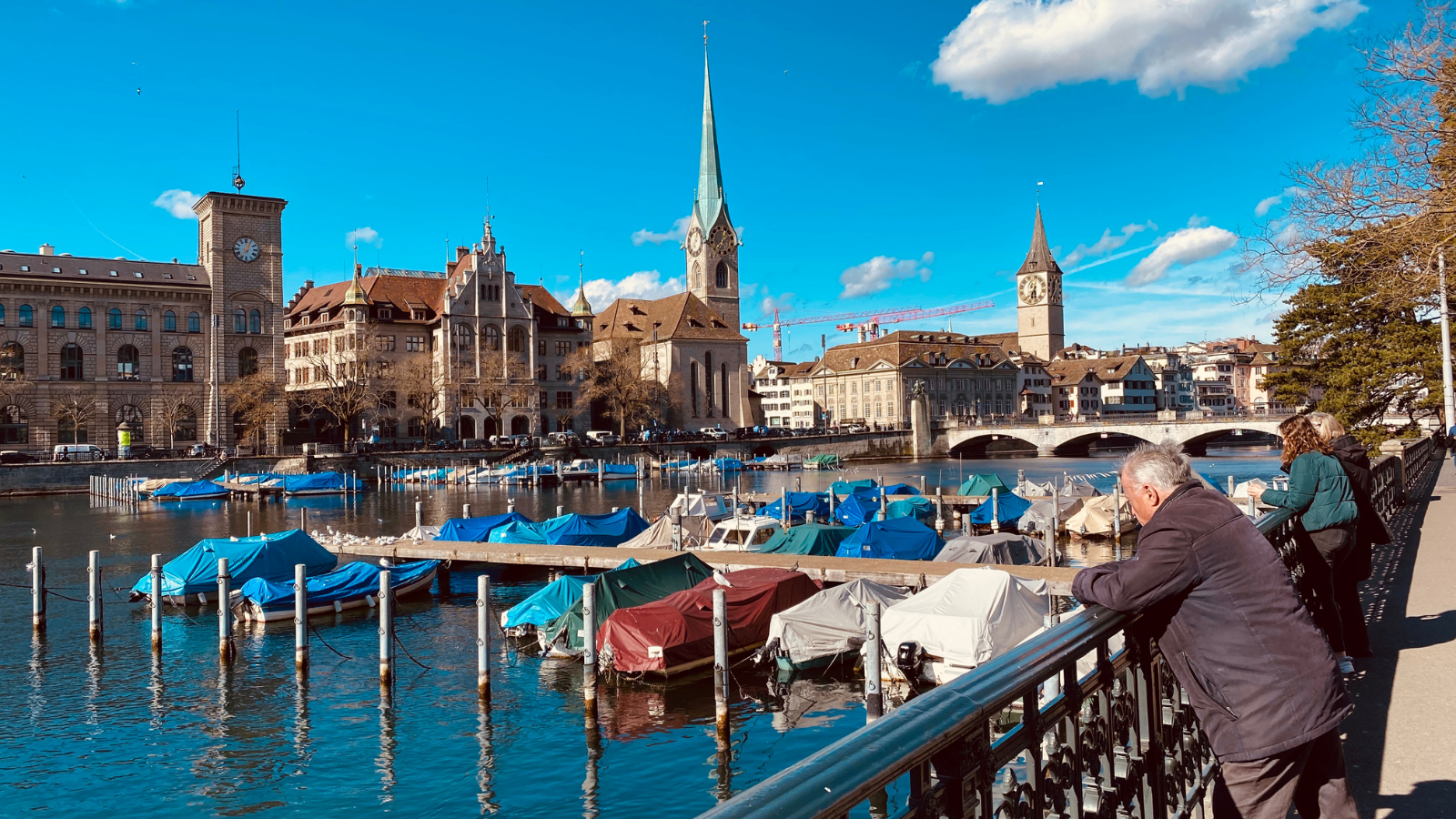 Zurich river in the sun, 2020 public health program